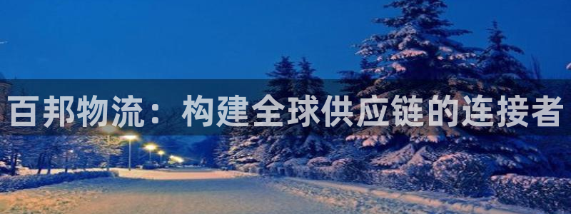 多多28官网平台：百邦物流：构建全球