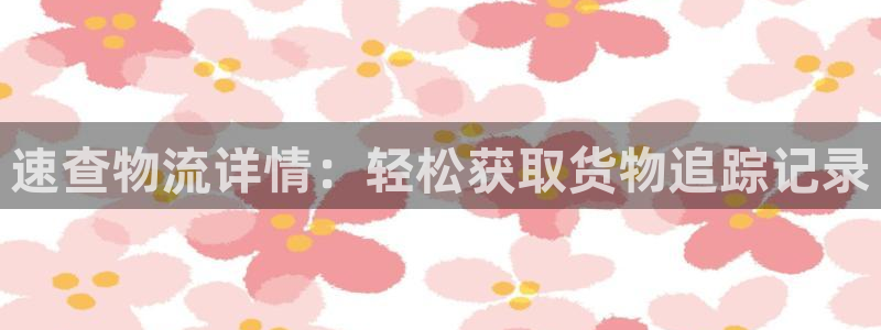 多多28链接是什么：速查物流详情：轻